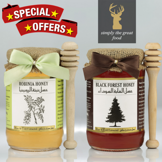 Robinia Honey & Black Forest Honey