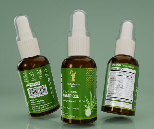 Hemp Seed Oil - Cold Pressed