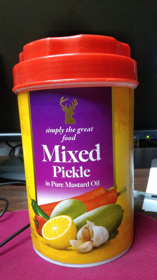 Mixed Pickle in Mustard Oil