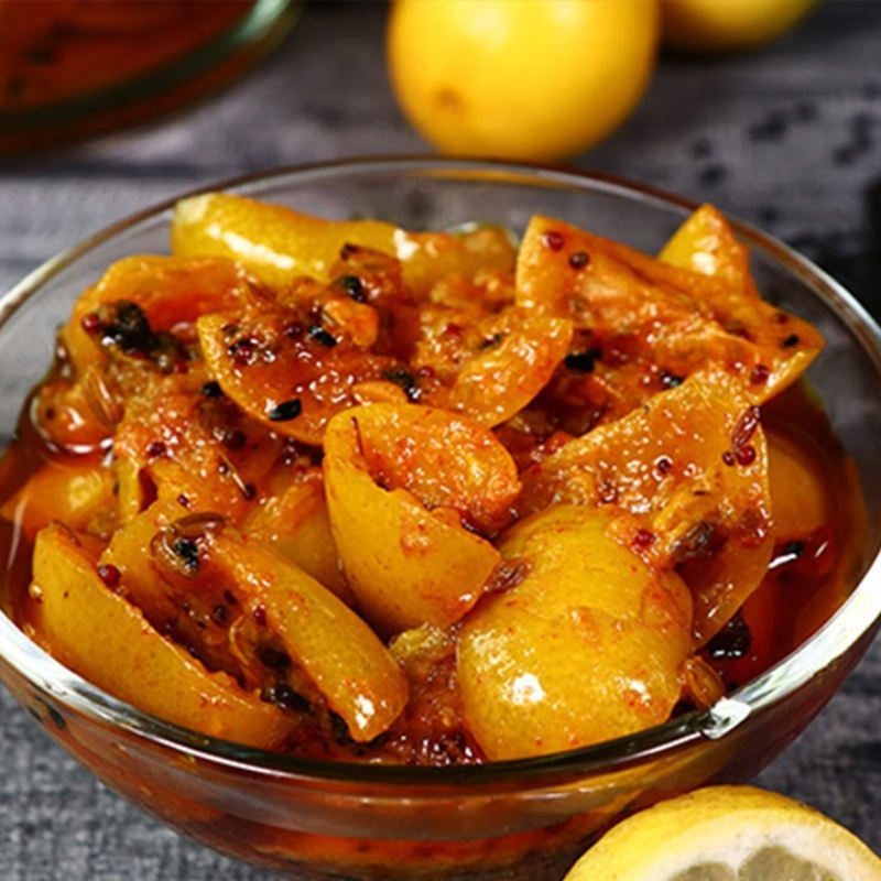 Desi Lemon Pickle in Mustard Oil