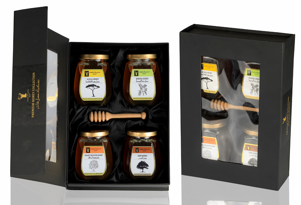 Gift Set: 4 Jars of 250g each